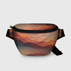 Поясная сумка Буря в пустыне, цвет: 3D-принт