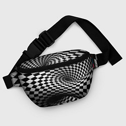 Поясная сумка Геометрическая объёмная композиция Авангард, цвет: 3D-принт — фото 2