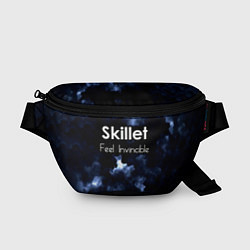 Поясная сумка Feel Invincible - Skillet, цвет: 3D-принт
