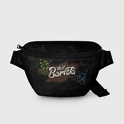 Поясная сумка Best barista graffiti, цвет: 3D-принт
