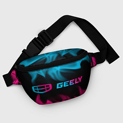 Поясная сумка Geely Neon Gradient, цвет: 3D-принт — фото 2