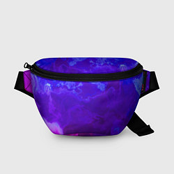 Поясная сумка Циклон Красок, цвет: 3D-принт