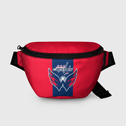 Поясная сумка Вашингтон КэпиталзWashington Capitals, цвет: 3D-принт