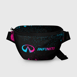 Поясная сумка Infiniti - neon gradient, цвет: 3D-принт