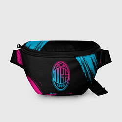 Поясная сумка AC Milan - neon gradient, цвет: 3D-принт