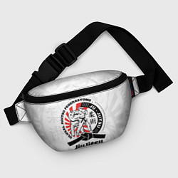 Поясная сумка Jiujitsu emblem Джиу-джитсу, цвет: 3D-принт — фото 2