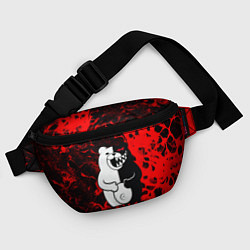 Поясная сумка Monokuma laughter, цвет: 3D-принт — фото 2