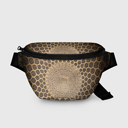 Поясная сумка Мандала с арабской темой, цвет: 3D-принт