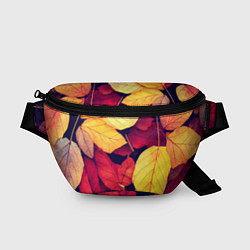 Поясная сумка Листва осенняя