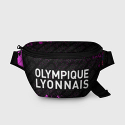 Поясная сумка Lyon pro football: надпись и символ, цвет: 3D-принт