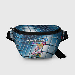 Поясная сумка Принцесса Персик гонщица - Mario Kart 8 Deluxe, цвет: 3D-принт