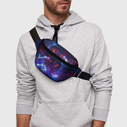 Поясная сумка Абстрактное космическое пространство, цвет: 3D-принт — фото 2