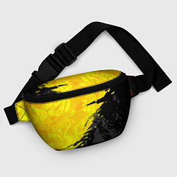 Поясная сумка Black and yellow, цвет: 3D-принт — фото 2