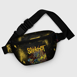 Поясная сумка Slipknot Yellow Monster, цвет: 3D-принт — фото 2