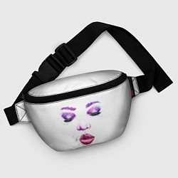Поясная сумка Лицо милой девушки, цвет: 3D-принт — фото 2