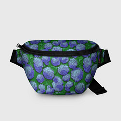 Поясная сумка Цветущая гортензия, цвет: 3D-принт