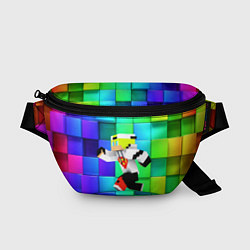 Поясная сумка Minecraft - hero - video game, цвет: 3D-принт