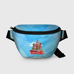 Поясная сумка Россия Москва, цвет: 3D-принт