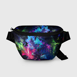 Поясная сумка Буйство красок, цвет: 3D-принт