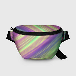 Поясная сумка Весенние переливы, цвет: 3D-принт