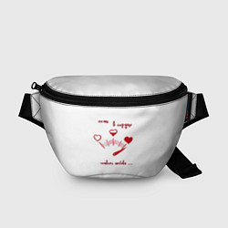 Поясная сумка Влюбленным, цвет: 3D-принт