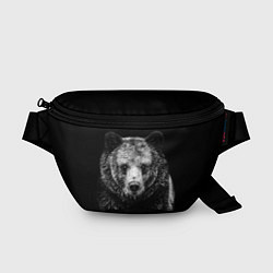Поясная сумка Медведь тотем славян, цвет: 3D-принт