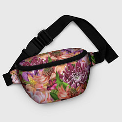 Поясная сумка Райские цветы, цвет: 3D-принт — фото 2