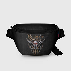 Поясная сумка Логотип Baldurs Gate 3, цвет: 3D-принт