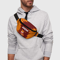 Поясная сумка Алёна осенняя лисичка, цвет: 3D-принт — фото 2