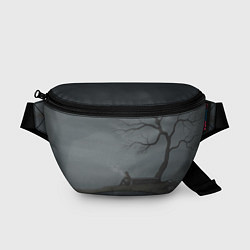 Поясная сумка Мистический остров, цвет: 3D-принт