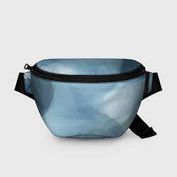 Поясная сумка Синий туман, цвет: 3D-принт