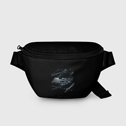 Поясная сумка Jeembo - Black box, цвет: 3D-принт