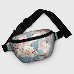 Поясная сумка Японские красивые цветы, цвет: 3D-принт — фото 2