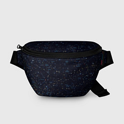Поясная сумка Звездное небо созвездия, цвет: 3D-принт