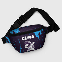 Поясная сумка Сёма космонавт даб, цвет: 3D-принт — фото 2