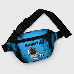 Поясная сумка Никита космонавт футболист, цвет: 3D-принт — фото 2