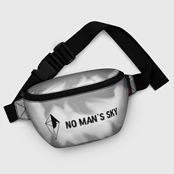 Поясная сумка No Mans Sky glitch на светлом фоне: надпись и симв, цвет: 3D-принт — фото 2
