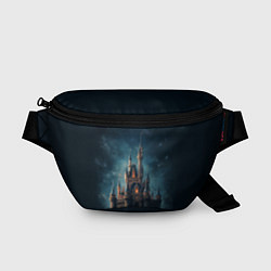 Поясная сумка Сказочный замок: арт нейросети, цвет: 3D-принт
