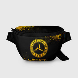 Поясная сумка Mercedes - gold gradient, цвет: 3D-принт