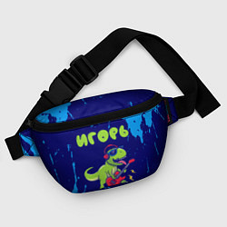 Поясная сумка Игорь рокозавр, цвет: 3D-принт — фото 2