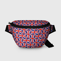 Поясная сумка Флаги Великобритании, цвет: 3D-принт