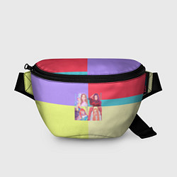 Поясная сумка Блек Пинк - разноцветный, цвет: 3D-принт