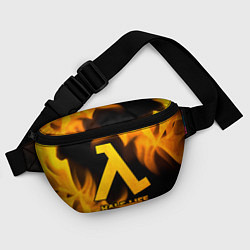 Поясная сумка Half-Life - gold gradient, цвет: 3D-принт — фото 2