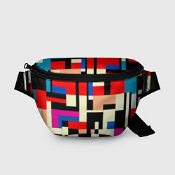 Поясная сумка Кубическое измерение, цвет: 3D-принт