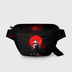 Поясная сумка Призрак цусимы - самурай, цвет: 3D-принт