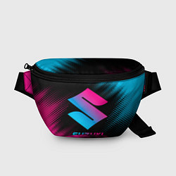 Поясная сумка Suzuki - neon gradient, цвет: 3D-принт