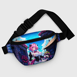 Поясная сумка Астольфо служанка - Fate grand order, цвет: 3D-принт — фото 2