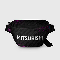 Поясная сумка Mitsubishi pro racing: надпись и символ, цвет: 3D-принт