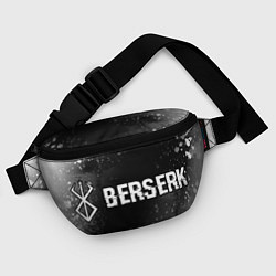 Поясная сумка Berserk glitch на темном фоне: надпись и символ, цвет: 3D-принт — фото 2