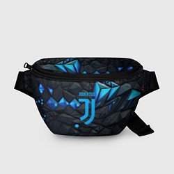 Поясная сумка Blue logo Juventus, цвет: 3D-принт